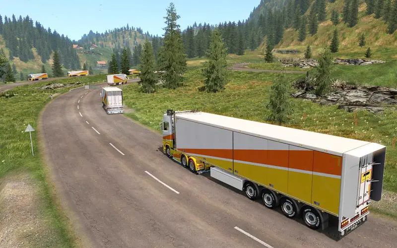 驾驶卡车运输物品的游戏